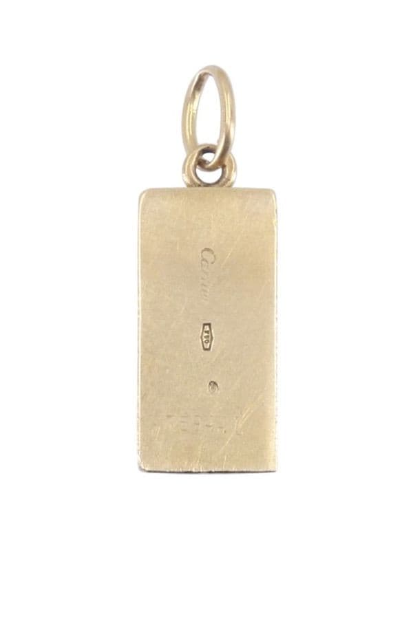 PENDENTIF LINGOT CARTIER — vue 3