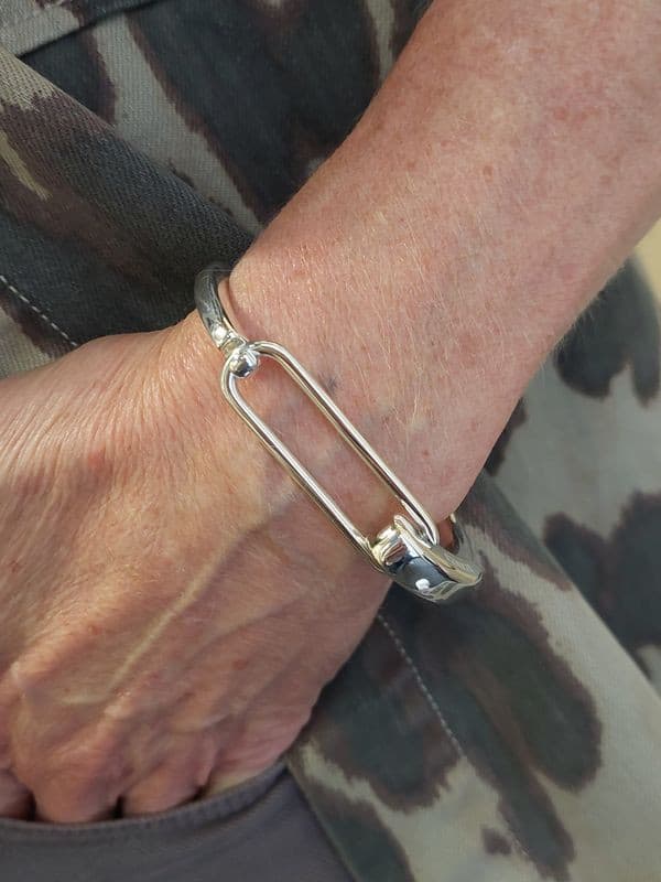 BRACELET HERMÈS CLIC LG — vue 2