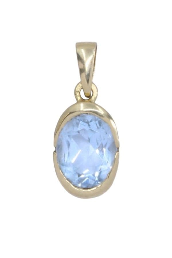PENDENTIF AIGUE-MARINE — vue 1