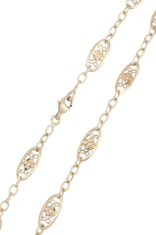COLLIER ANCIEN FILIGRANE — vue 3