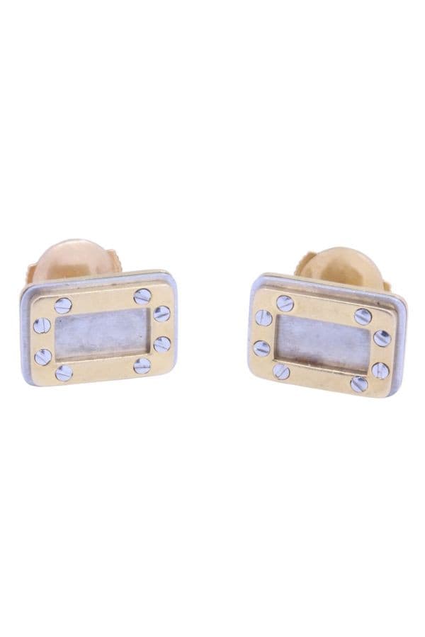 BOUCLES D'OREILLES CARTIER "SANTOS DUMONT" — vue 3