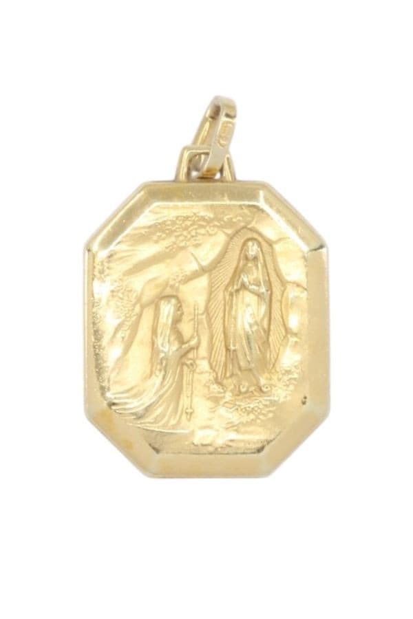 MÉDAILLE NOTRE DAME DE LOURDES — vue 3