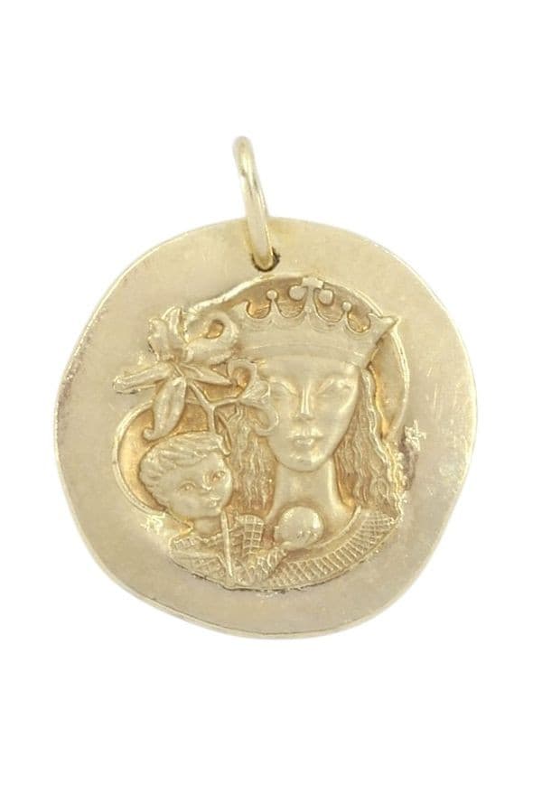 MÉDAILLE VIERGE AU LYS MONNAIE DE PARIS — vue 1