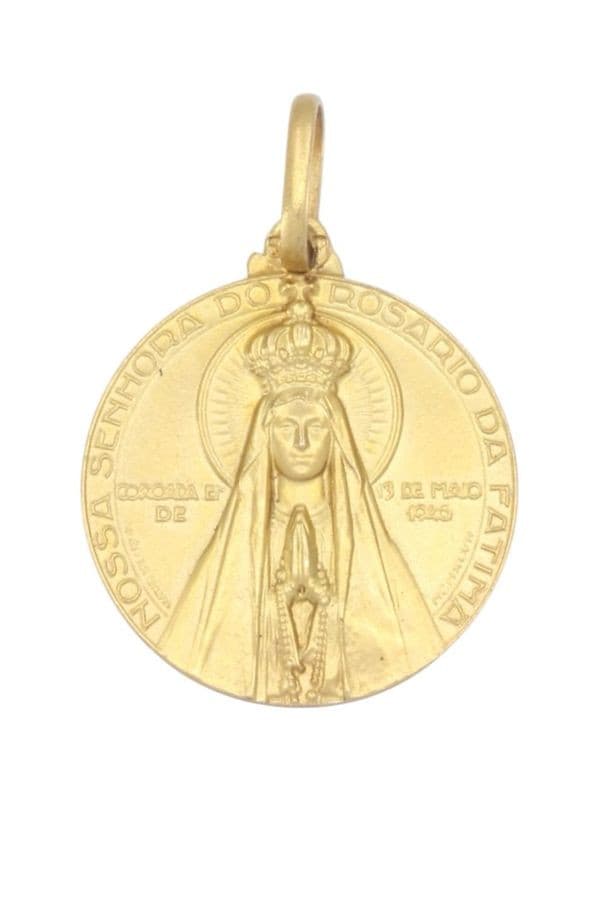 MÉDAILLE NOTRE DAME DE FATIMA — vue 1