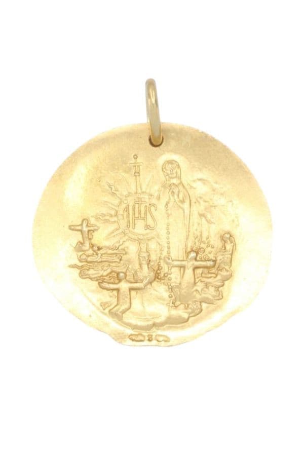 MÉDAILLE NOTRE DAME DE LOURDES — vue 3