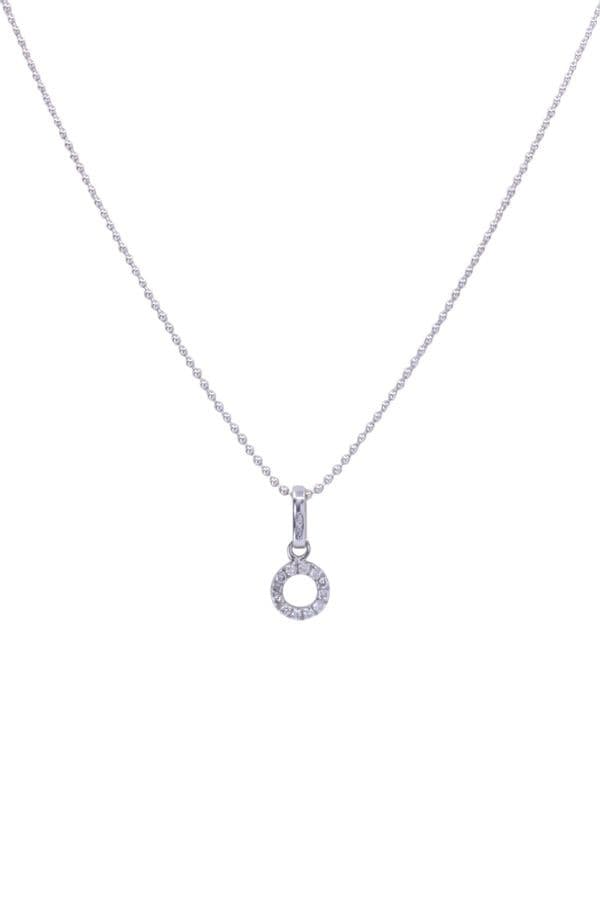 COLLIER MODERNE DIAMANTS — vue 3