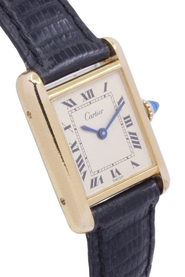 CARTIER TANK VERMEIL PM — vue 3