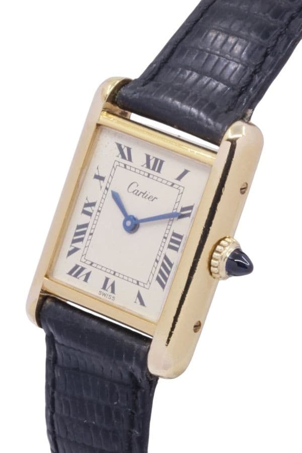 CARTIER TANK VERMEIL PM — vue 4