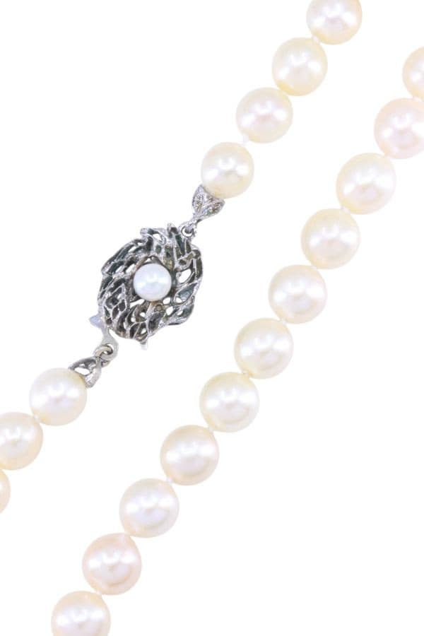 COLLIER DE PERLES CHOKER — vue 3