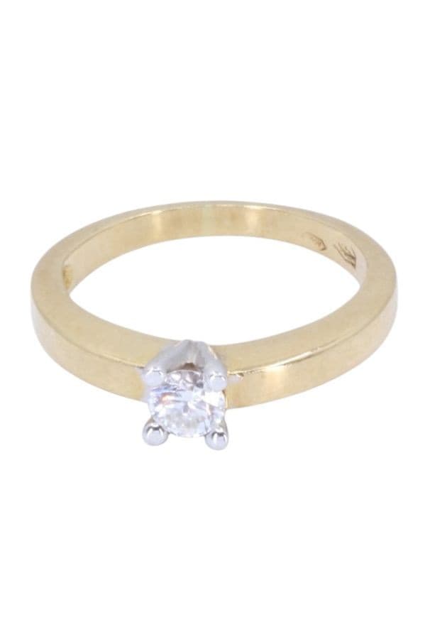 SOLITAIRE DIAMANT 0.23 CARAT — vue 6