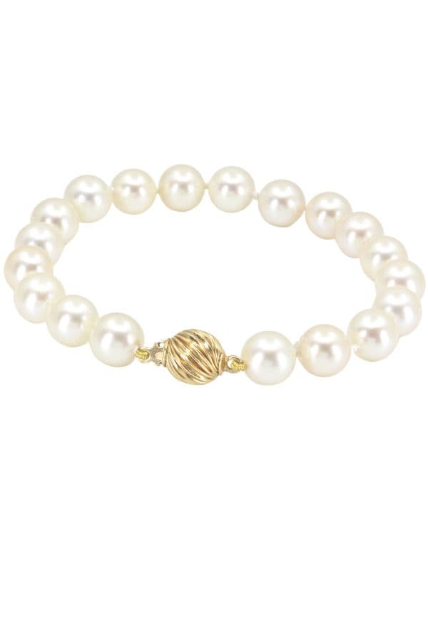 BRACELET PERLES DE CULTURE — vue 1