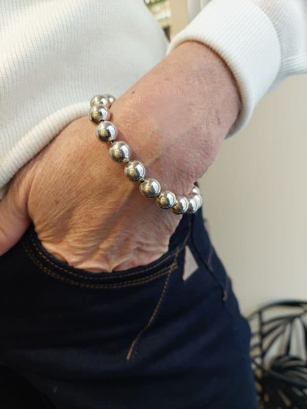 BRACELET MARSEILLAIS ARGENT — vue 2