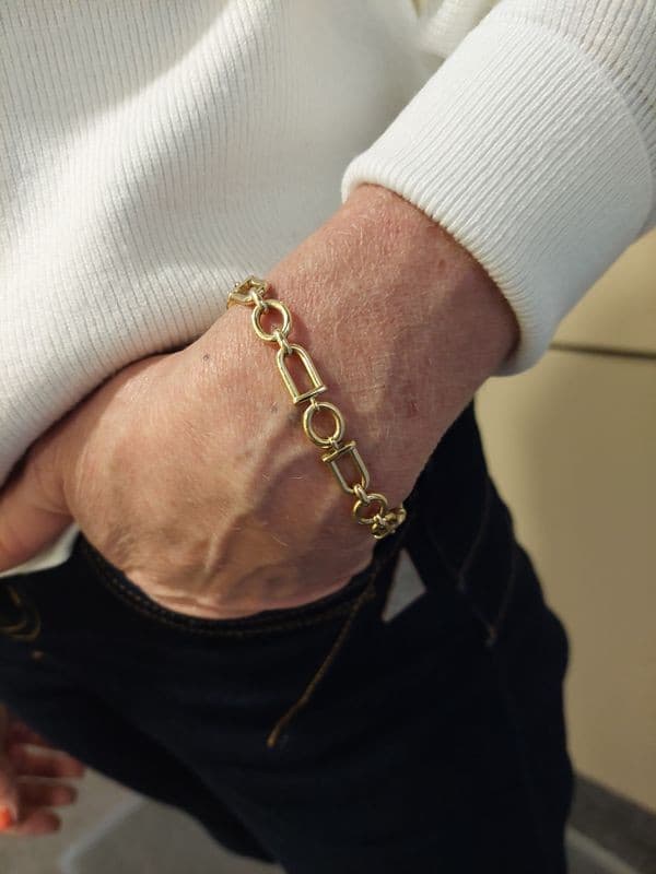 BRACELET MAILLE FANTAISIE — vue 2