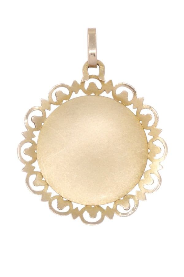 MÉDAILLE VIERGE ANCIENNE — vue 3