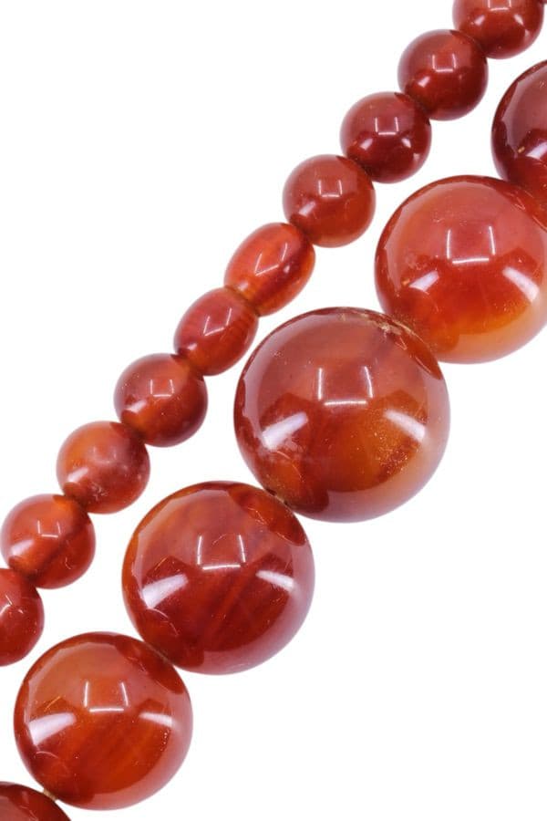 COLLIER BOULES EN BAKÉLITE — vue 3