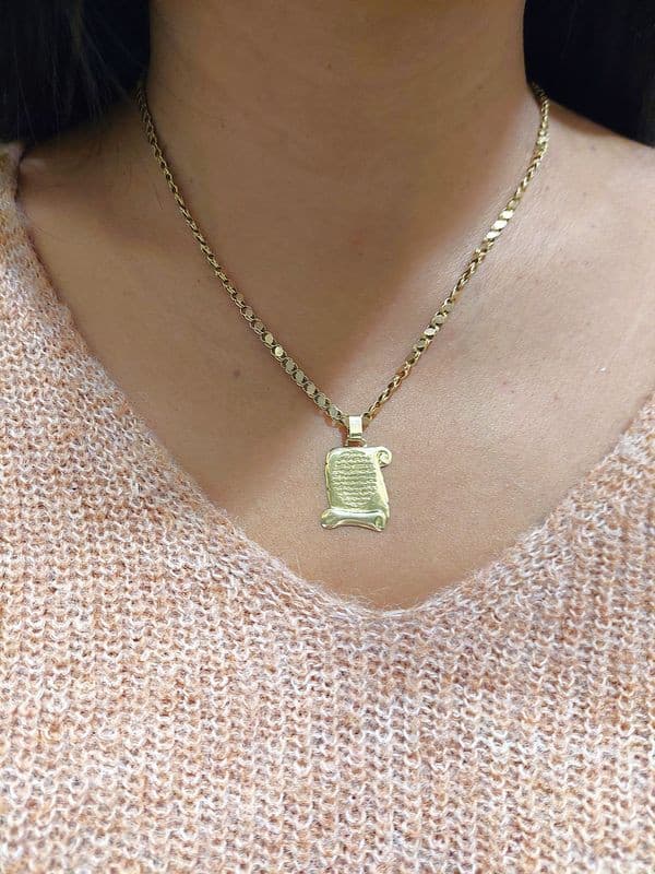 PENDENTIF PARCHEMIN CORAN — vue 2