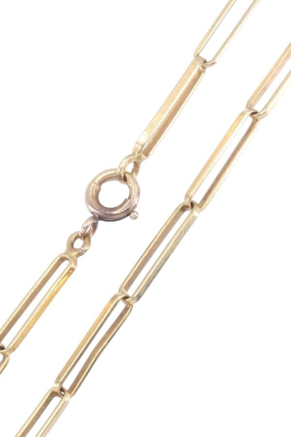CHAINE MAILLE RECTANGLE — vue 3
