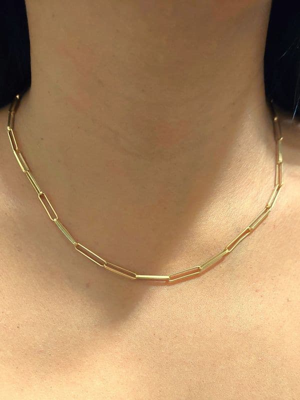 CHAINE MAILLE RECTANGLE — vue 2