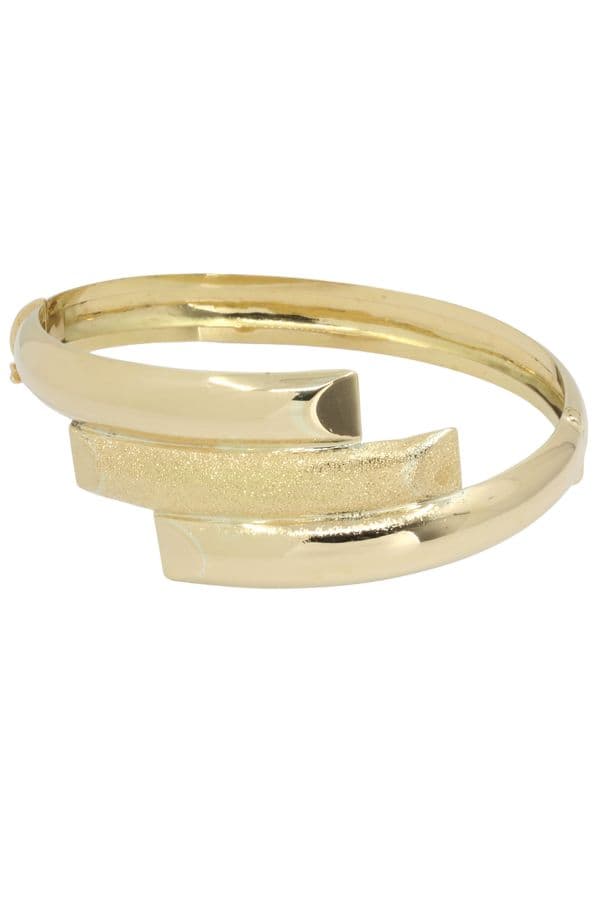 BRACELET JONC OUVRANT MODERNE — vue 1