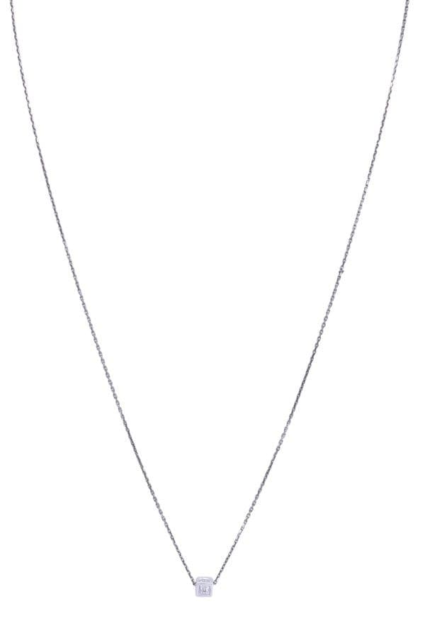 COLLIER MODERNE DIAMANTS — vue 1