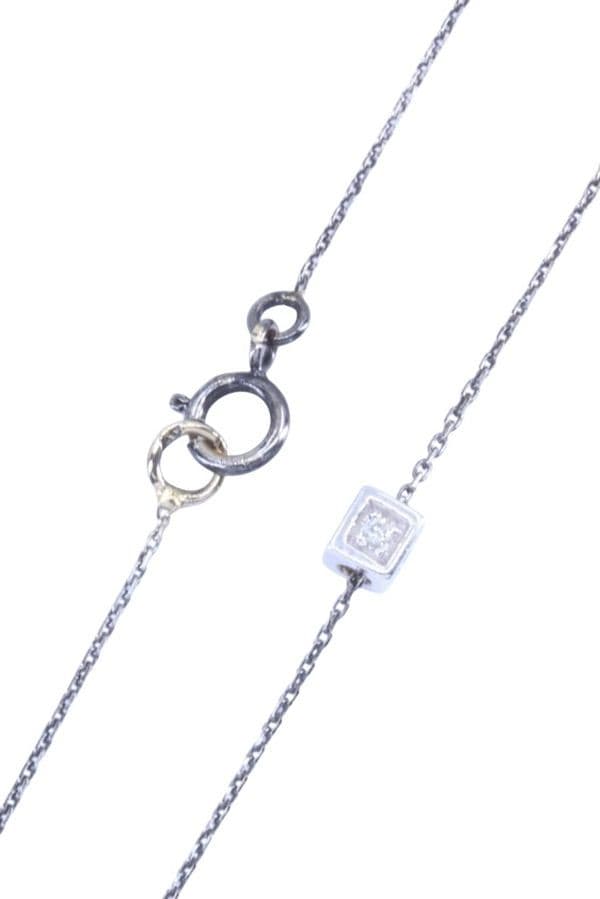 COLLIER MODERNE DIAMANTS — vue 4