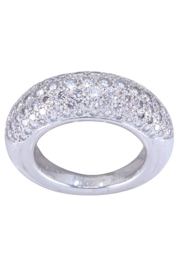 BAGUE CHAUMET "ANNEAU" DIAMANTS