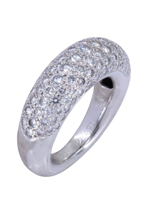 BAGUE CHAUMET "ANNEAU" DIAMANTS — vue 3
