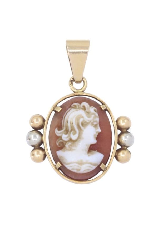 PENDENTIF CAMÉE ANCIEN — vue 1