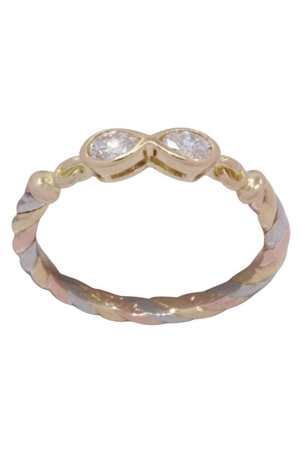 BAGUE CARTIER DIAMANTS — vue 1