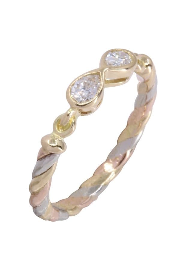 BAGUE CARTIER DIAMANTS — vue 3