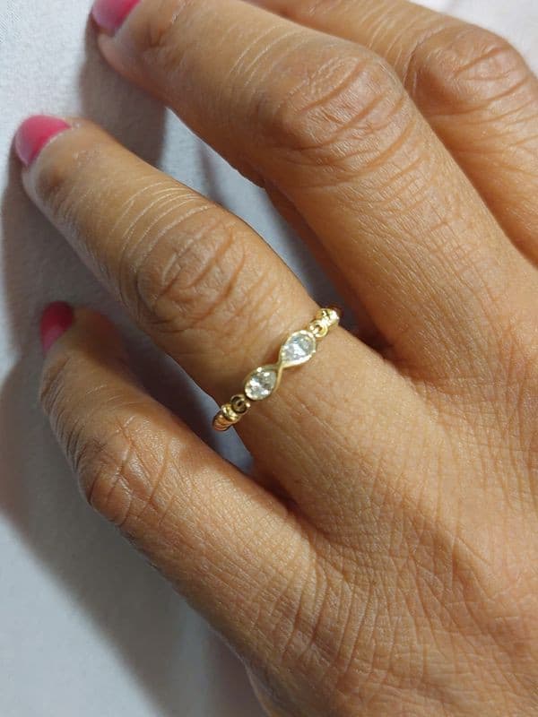 BAGUE CARTIER DIAMANTS — vue 2