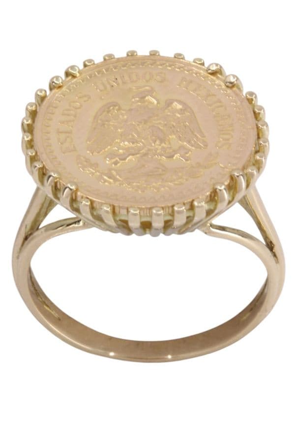 BAGUE 2.5 PESOS MEXICAIN — vue 1