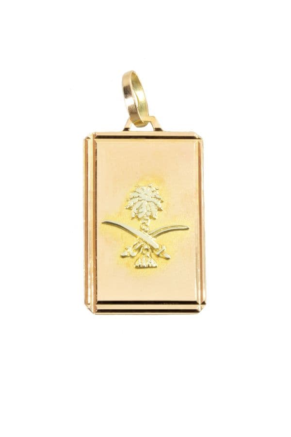 PENDENTIF NATIONAL SAOUDIEN — vue 1