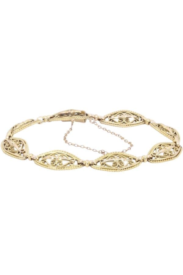 BRACELET FILIGRANE ART-NOUVEAU — vue 1