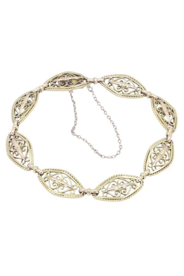 BRACELET FILIGRANE ART-NOUVEAU — vue 3