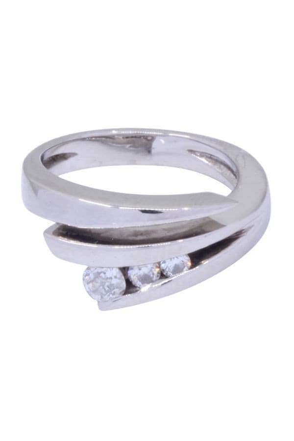 BAGUE TRILOGIE DIAMANTS — vue 5