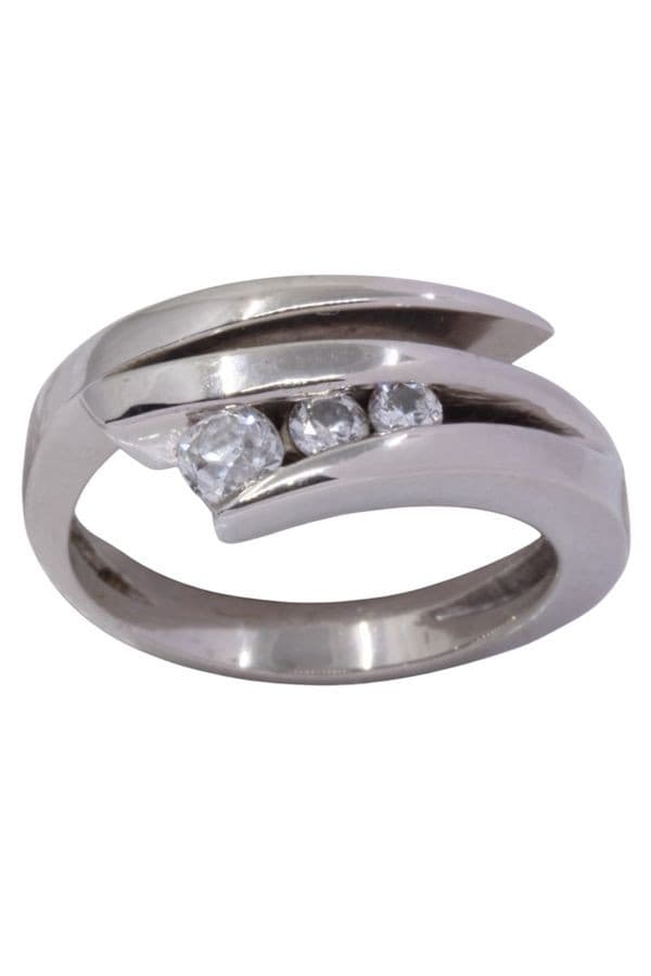 BAGUE TRILOGIE DIAMANTS — vue 1