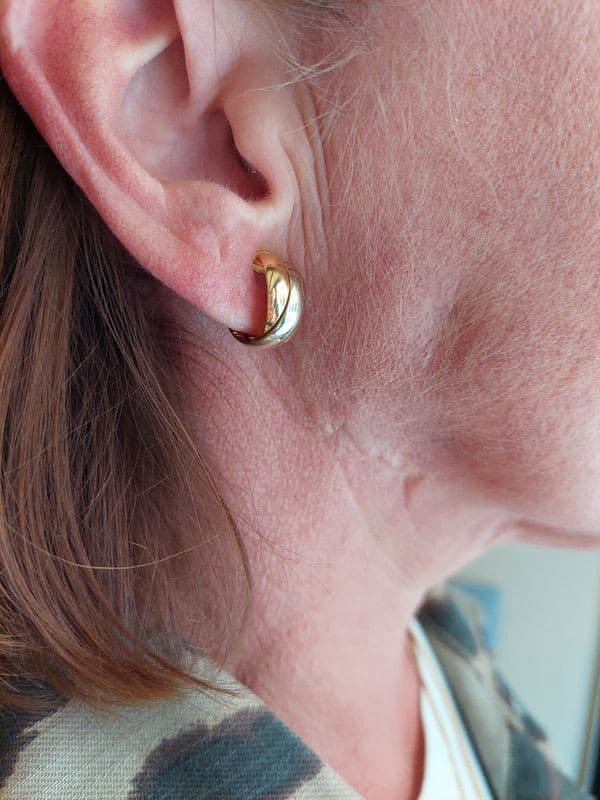 BOUCLES D'OREILLES CLIPS 3 ORS — vue 2