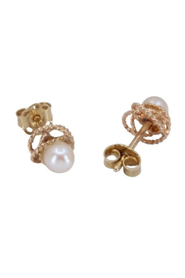 BOUCLES D'OREILLES PERLES — vue 3