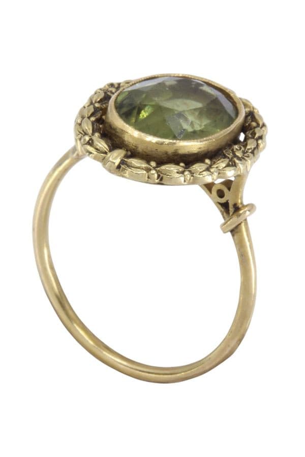 BAGUE ART-NOUVEAU — vue 5