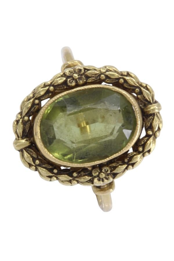 BAGUE ART-NOUVEAU — vue 4