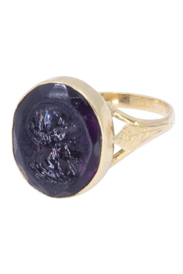 BAGUE ANCIENNE INTAILLE — vue 6