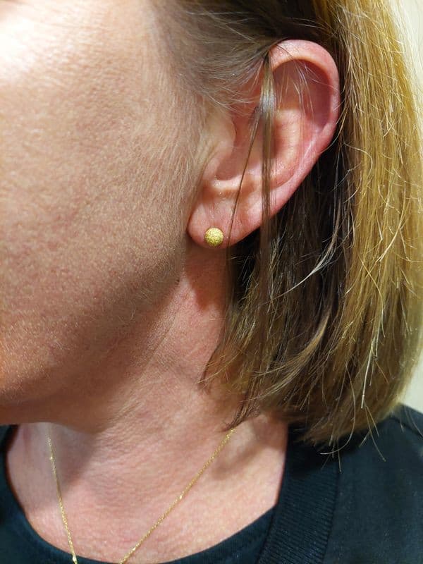 BOUCLES D'OREILLES BOULES — vue 2