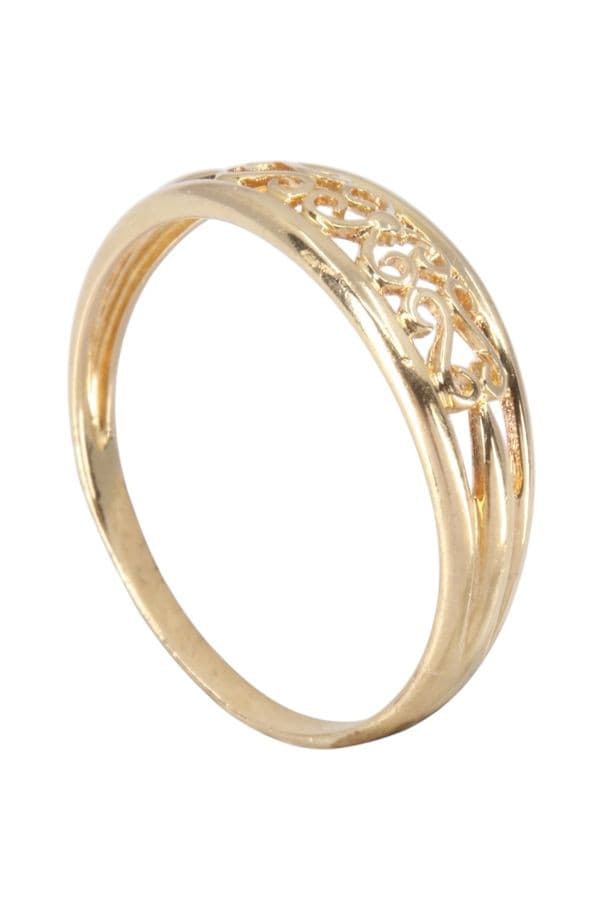 BAGUE MODERNE FILIGRANE — vue 5