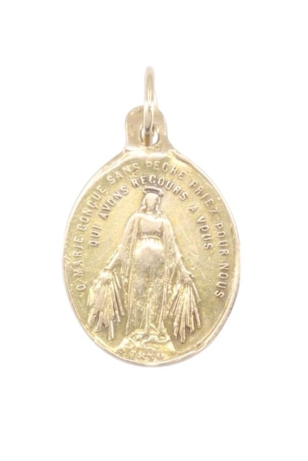 MÉDAILLE VIERGE MIRACULEUSE ANCIENNE — vue 1