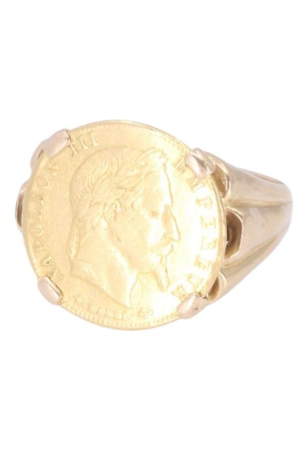 BAGUE PIÈCE 5 FRANCS NAPOLÉON III — vue 6