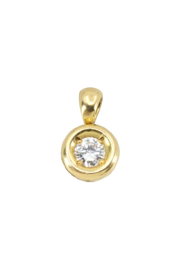 PENDENTIF DIAMANT MODERNE — vue 1
