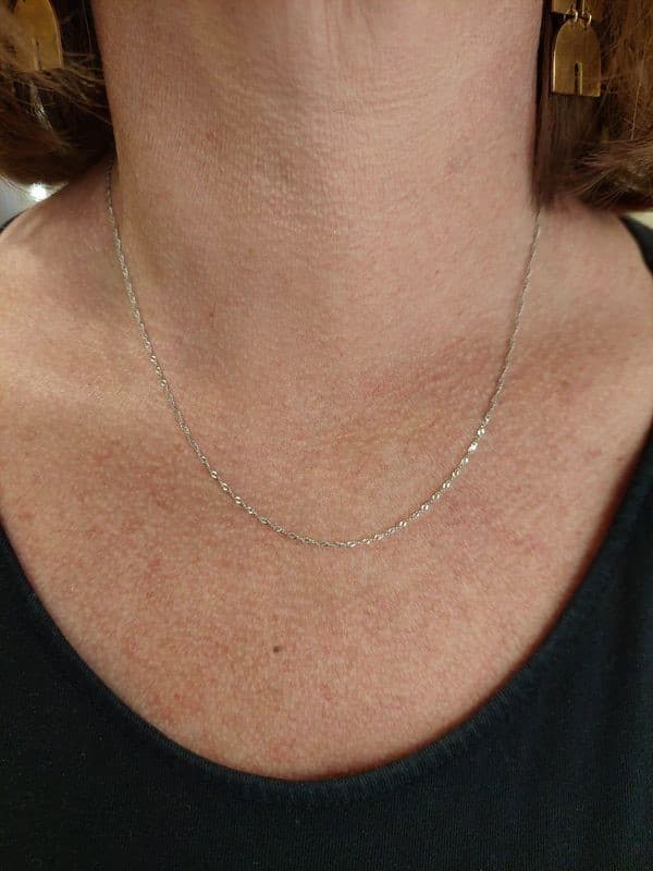 CHAINE MAILLE TORSADÉE — vue 2