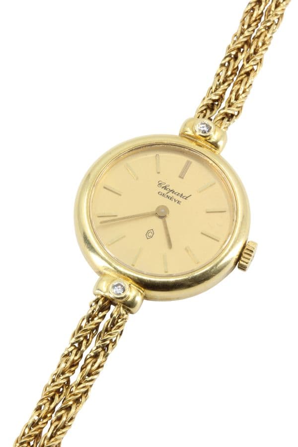 MONTRE CHOPARD OR ET DIAMANTS — vue 2