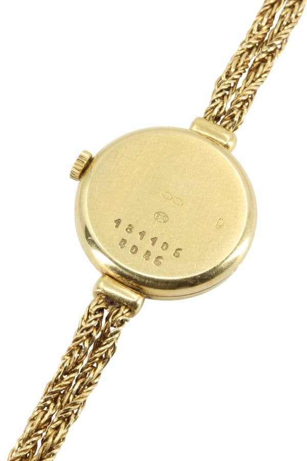 MONTRE CHOPARD OR ET DIAMANTS — vue 3